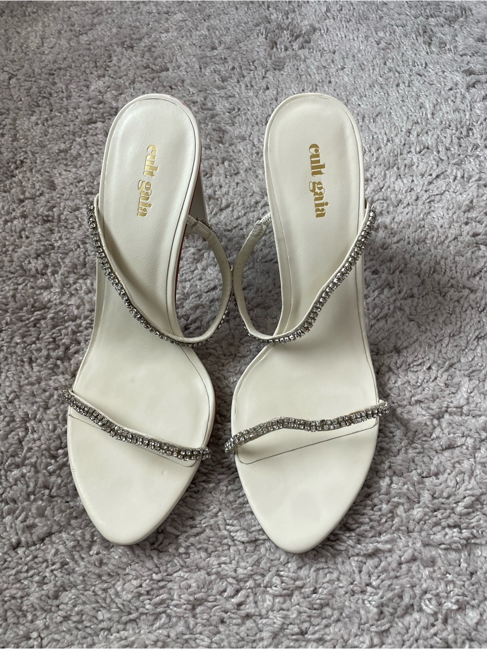 Cult Gaia Rhinestone Heels - Picture 2 of 8